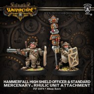 hammerfall high shield officer and standard mercenary rhulic unit attachment